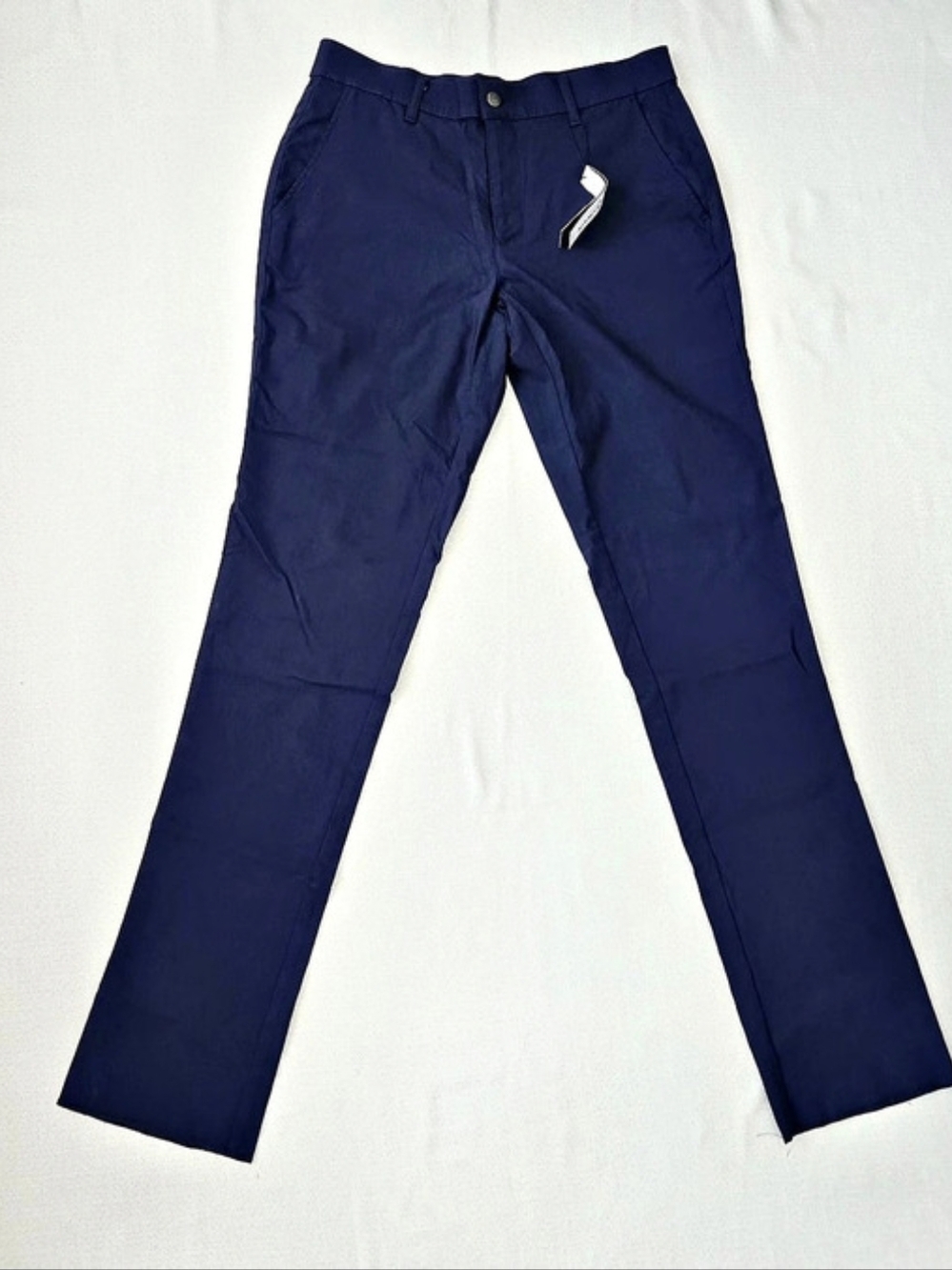 Mizzen+Main Helmsman Men's Performance Chino Pants Navy Blue Stretch NWT 32x32